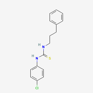 1-(4-Chlorophenyl)-3-(3-phenylpropyl)thiourea