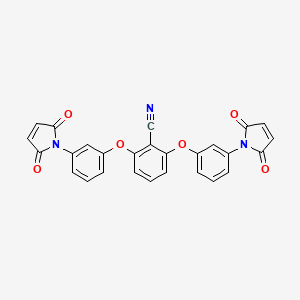 2,6-bis[3-(2,5-dioxo-2,5-dihydro-1H-pyrrol-1-yl)phenoxy]benzonitrile