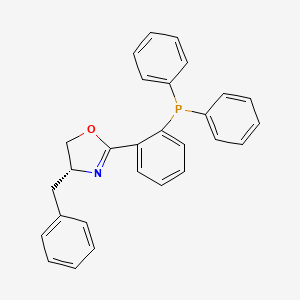 (R)-4-benzyl-2-(2-(diphenylphosphino)phenyl)-4,5-dihydrooxazole