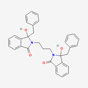 2,2'-propane-1,3-diylbis(3-benzyl-3-hydroxy-2,3-dihydro-1H-isoindol-1-one)