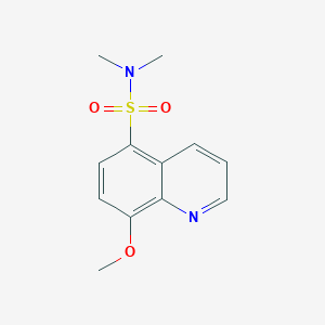 8-methoxy-N,N-dimethylquinoline-5-sulfonamide