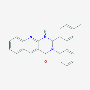 2-(4-methylphenyl)-3-phenyl-2,3-dihydropyrimido[4,5-b]quinolin-4(1H)-one