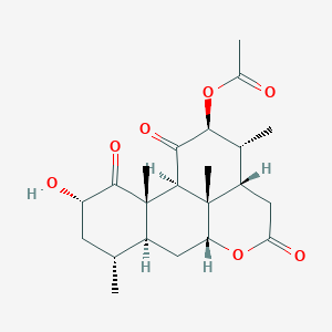 molecular formula C22H30O7 B1494752 Shinjulactone L CAS No. 4283-49-2