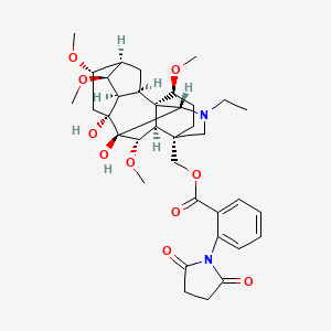 molecular formula C36H48N2O10 B1494754 Unii-T03uxi5O64 CAS No. 25867-19-0