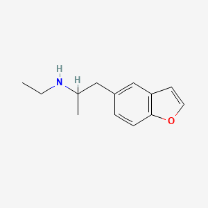 molecular formula C13H17NO B1494758 1-(Benzofuran-5-yl)-N-ethylpropan-2-amine CAS No. 1445566-01-7