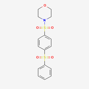 4-(4-Benzenesulfonyl-benzenesulfonyl)-morpholine