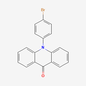 molecular formula C19H12BrNO B1494760 10-(4-Bromophenyl)acridine-9(10H)-one CAS No. 24275-95-4