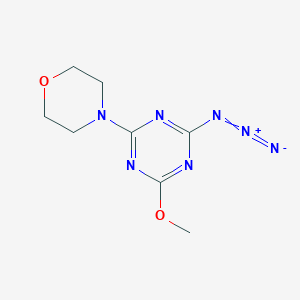 1,3,5-Triazine, 2-azido-4-methoxy-6-(4-morpholinyl)-