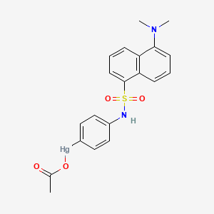 molecular formula C20H20HgN2O4S B1494761 Dapma CAS No. 53282-60-3