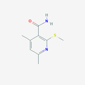 4,6-Dimethyl-2-methylsulfanyl-nicotinamide