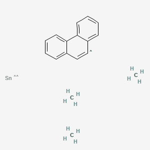 molecular formula C17H21Sn B1494781 Trimethyl(9-phenanthryl)stannane 