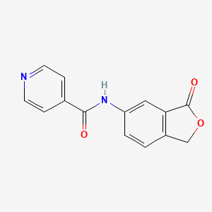 N-(3-Oxo-1,3-dihydro-isobenzofuran-5-yl)-isonicotinamide