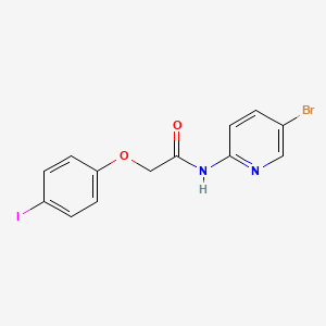 molecular formula C13H10BrIN2O2 B14947980 N-(5-bromopyridin-2-yl)-2-(4-iodophenoxy)acetamide 