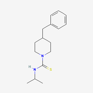 molecular formula C16H24N2S B14948099 4-benzyl-N-(propan-2-yl)piperidine-1-carbothioamide 