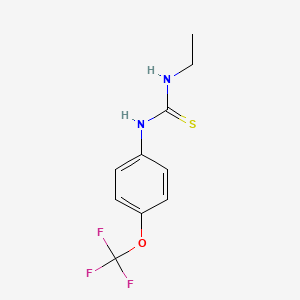 1-Ethyl-3-[4-(trifluoromethoxy)phenyl]thiourea