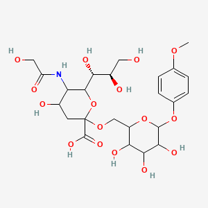 Neu5Gc alpha(2-6)Gal beta MP Glycoside