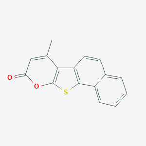 7-Methyl-10-oxa-11-thia-benzo[a]fluoren-9-one