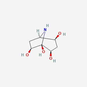molecular formula C7H13NO4 B1494847 Calystegine B5 CAS No. 197565-91-6