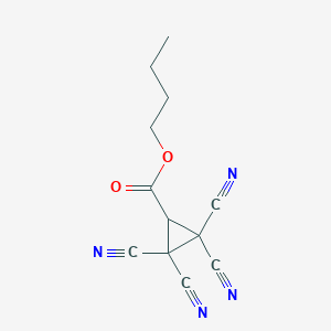 Butyl 2,2,3,3-tetracyanocyclopropanecarboxylate