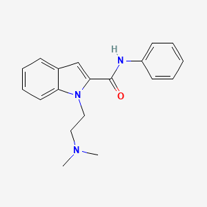 1-[2-(dimethylamino)ethyl]-N-phenyl-1H-indole-2-carboxamide