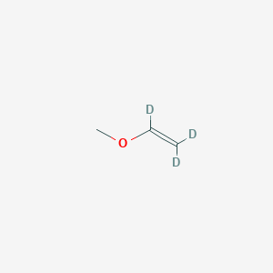 molecular formula C3H6O B1494869 Methyl vinyl-D3 ether 