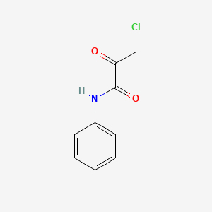 3-Chloro-2-oxo-N-phenylpropanamide