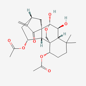 molecular formula C24H32O8 B1494881 Shikokianin CAS No. 24267-69-4