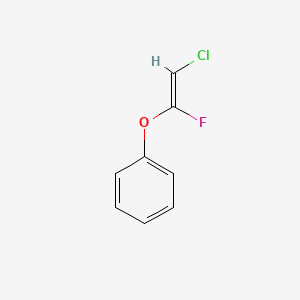 (Z)-1-Phenoxy-1-fluoro-2-chloroethene