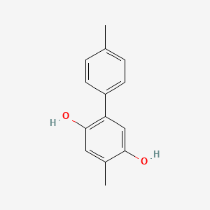 molecular formula C14H14O2 B1494899 4,4'-Dimethylbiphenyl-2,5-diol 