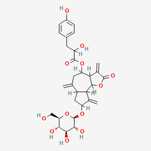 molecular formula C30H36O12 B1494900 Tectoroside 