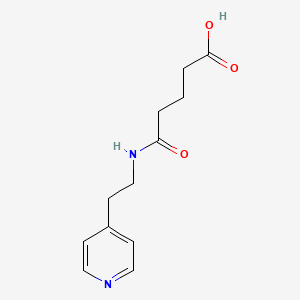 4-(2-Pyridin-4-yl-ethylcarbamoyl)-butyric acid