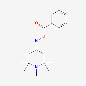 molecular formula C17H24N2O2 B14949145 {[(1,2,2,6,6-Pentamethylpiperidin-4-ylidene)amino]oxy}(phenyl)methanone 