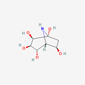 molecular formula C7H13NO5 B1494972 Calystegine C2 CAS No. 190957-44-9