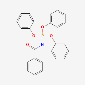 molecular formula C25H20NO4P B14949750 Triphenyl (phenylcarbonyl)phosphorimidate 