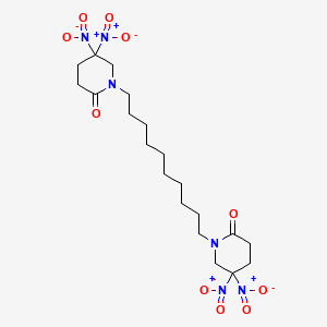 1,1'-Decane-1,10-diylbis(5,5-dinitropiperidin-2-one)