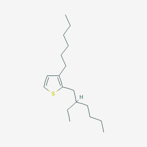 molecular formula C18H32S B1495006 2-(2-Ethylhexyl)-3-hexylthiophene 