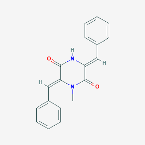 molecular formula C19H16N2O2 B149501 Piperafizine A CAS No. 130603-59-7