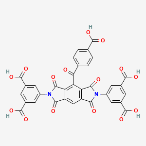 5,5'-[4-(4-Carboxybenzoyl)-1,3,5,7-tetraoxo-5,7-dihydropyrrolo[3,4-f]isoindole-2,6-diyl]diisophthalic acid