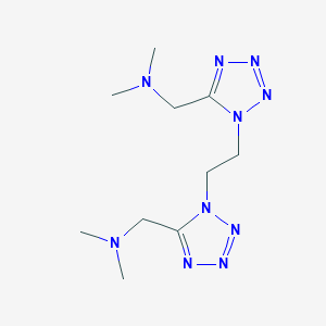 [ethane-1,2-diylbis(1H-tetrazole-1,5-diyl)]bis(N,N-dimethylmethanamine)