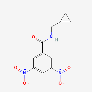 N-(cyclopropylmethyl)-3,5-dinitrobenzamide