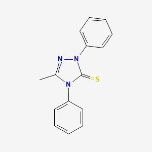 5-Methyl-2,4-diphenyl-2,4-dihydro-[1,2,4]triazole-3-thione