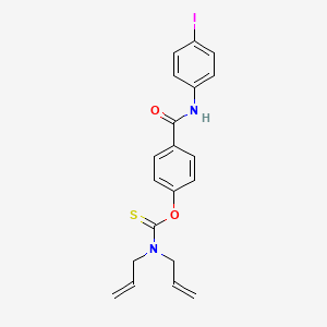 1-{[(Diallylamino)carbothioyl]oxy}-4-[(4-iodoanilino)carbonyl]benzene