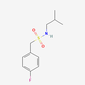 1-(4-fluorophenyl)-N-(2-methylpropyl)methanesulfonamide