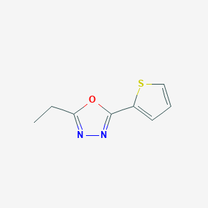 2-Ethyl-5-(thiophen-2-YL)-1,3,4-oxadiazole