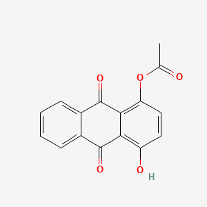 molecular formula C16H10O5 B14951146 (4-Hydroxy-9,10-dioxo-1-anthryl) acetate 