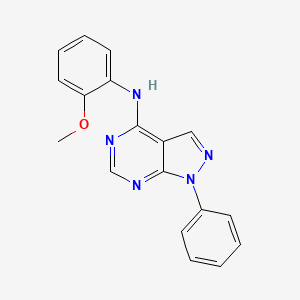 N-(2-methoxyphenyl)-1-phenyl-1H-pyrazolo[3,4-d]pyrimidin-4-amine