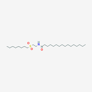 N-[2-(octylsulfonyl)ethyl]hexadecanamide