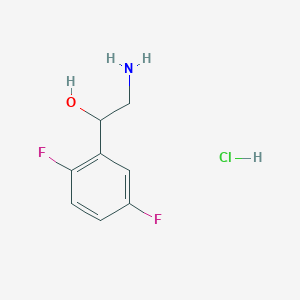molecular formula C8H10ClF2NO B1495153 2-Amino-1-(2,5-difluorophenyl)ethanol HCl 