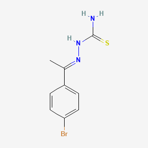 (2E)-2-[1-(4-bromophenyl)ethylidene]hydrazinecarbothioamide