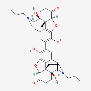 molecular formula C38H40N2O8 B1495158 2,2'-双纳洛酮 CAS No. 211738-08-8